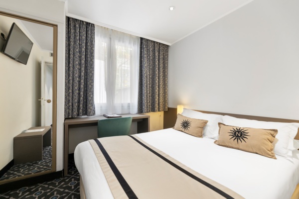 Le camere dell'hotel : comodità e calma Le camere dell'hotel : comodità e calma