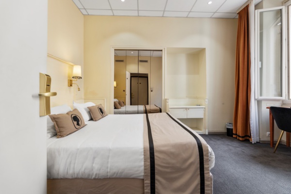 Le camere dell'hotel : comodità e calma Le camere dell'hotel : comodità e calma
