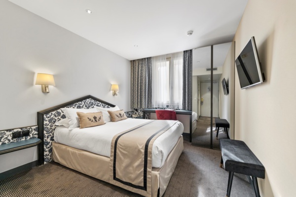 Le camere dell'hotel : comodità e calma Le camere dell'hotel : comodità e calma